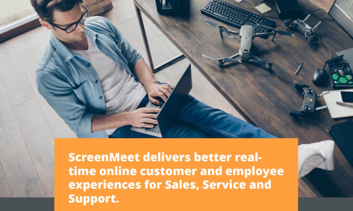 Collaborate seamlessly, in-platform, with ScreenMeet